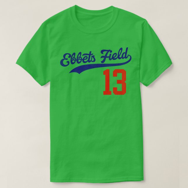 Camiseta Estadio De Béisbol Ebbets Field Defunct Est 1913 (Diseño del anverso)