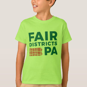Camiseta Estadio de fútbol para niños de Fair District PA