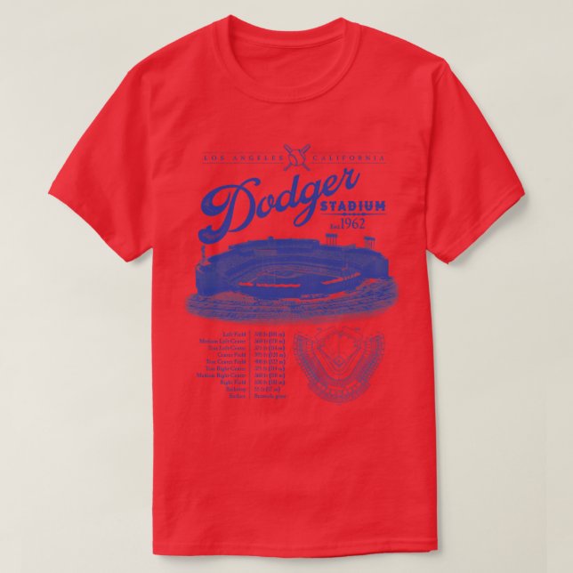 Camiseta Estadio Dodger (Diseño del anverso)