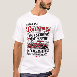 Camiseta Estadio lleno de aficionados en Columbus Ohio