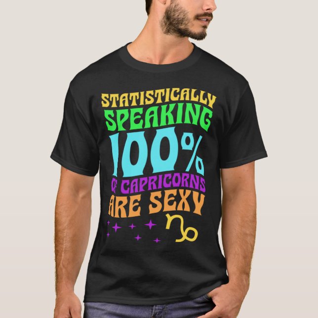 Camiseta Estadísticamente hablando el 100 por ciento de los (Anverso)