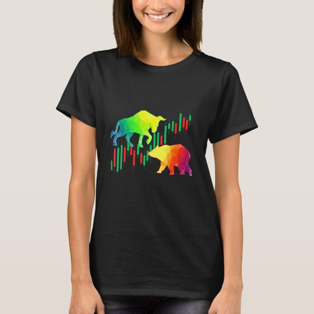 Camiseta Estadísticas de Criptomonedas Bitcoin Moneda Digit (Anverso)