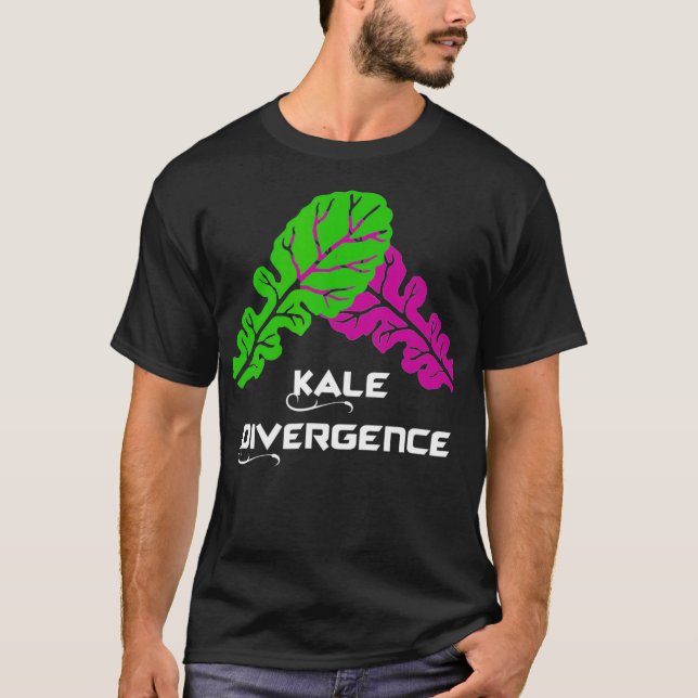 Camiseta Estadísticas de Machine Learning Kale KL Divergenc (Anverso)