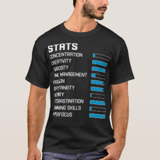 Camiseta Estadísticas de TDAH