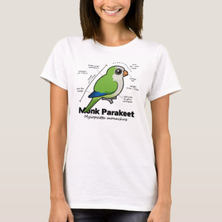 Camiseta Estadísticas del Parakeet del monje