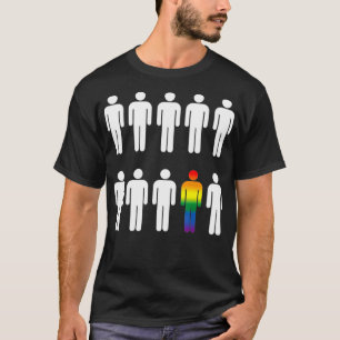 Camiseta Estadísticas matemáticas: Orgullo de la igualdad d