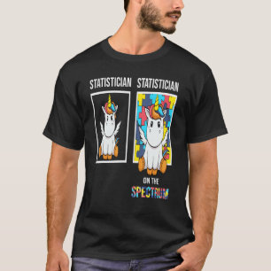 Camiseta Estadístico Personas Con Autismo Rompecabezas Unic