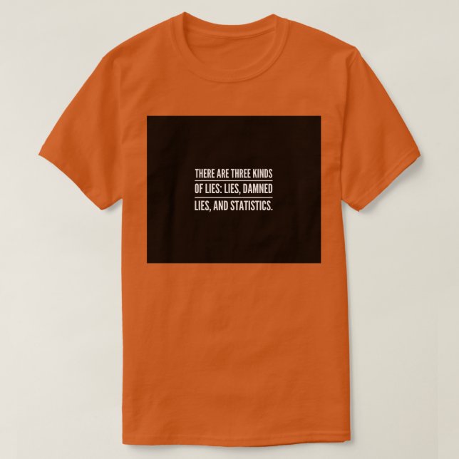 Camiseta Estadísticos (Diseño del anverso)