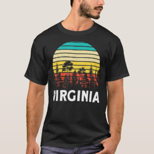 Camiseta Estado Americano De Virginia