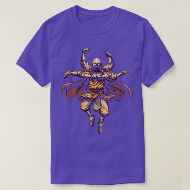 Camiseta Estado avatar de Aang 6 (Diseño del anverso)