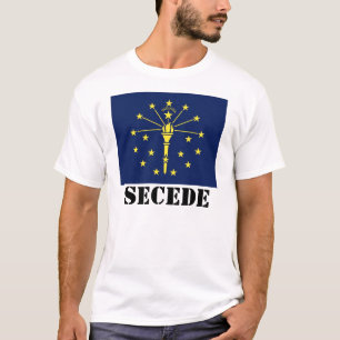 Camiseta estado-bandera-Indiana, SECEDE