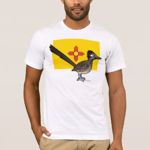 Camiseta Estado Birdorable de New México: Roadrunner