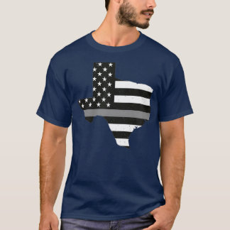 Camiseta Estado Correccional de Bandera de Texas, Línea Del