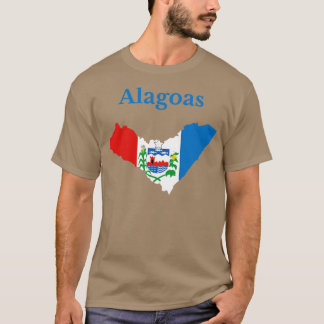 Camiseta Estado de Alagoas Brasil
