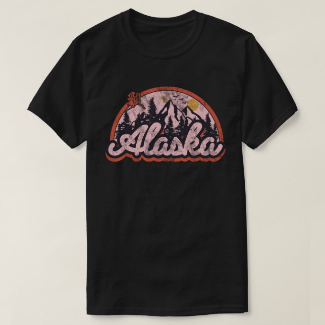 Camiseta Estado de Alaska (Diseño del anverso)