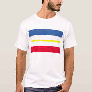 Camiseta Estado de alemania de la bandera de Mecklenburg Oc