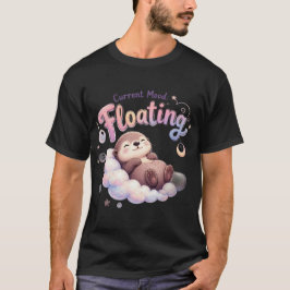 Camiseta Estado de ánimo actual Flotando