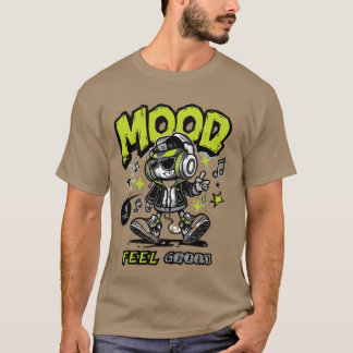 Camiseta Estado de ánimo Bueno - Anime Moda Urbana Vibra de