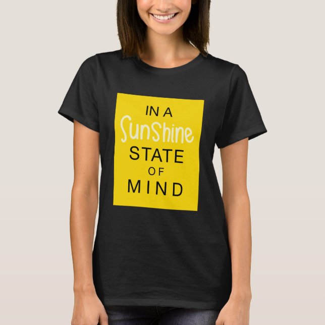 Camiseta Estado de ánimo soleado (Anverso)