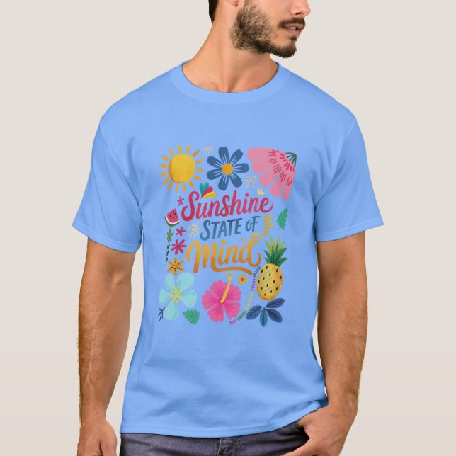 Camiseta Estado de Ánimo Soleado (Anverso)