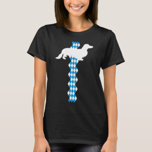 Camiseta Estado de Baviera - Dachshund de pelo largo