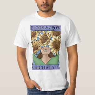 Camiseta Estado de Bloom & Grow Chico (azul púrpura)