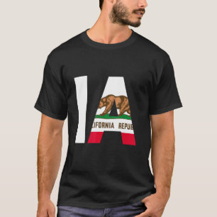 Camiseta Estado de California Bandera Iowa IA Ciudades y Es