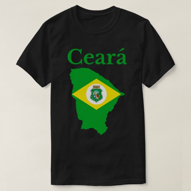Camiseta Estado de Ceara Design Brasil (Diseño del anverso)