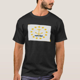 Camiseta ESTADO DE DAKOTA DEL NORTE MAPA RHODE ISLA RI Raíc