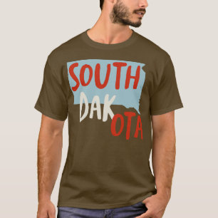 Camiseta Estado de Dakota del Sur