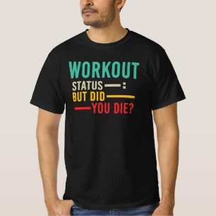 Camiseta Estado de Entrenamiento Pero Moriste Humor Diverti