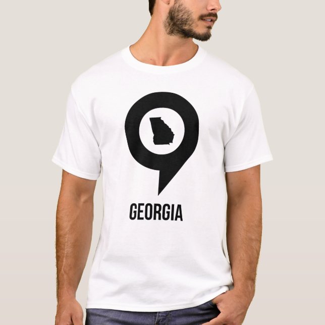 Camiseta Estado de Georgia (Anverso)