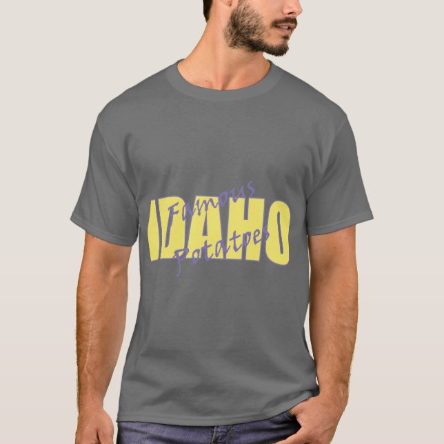 Camiseta Estado de Idaho (Anverso)