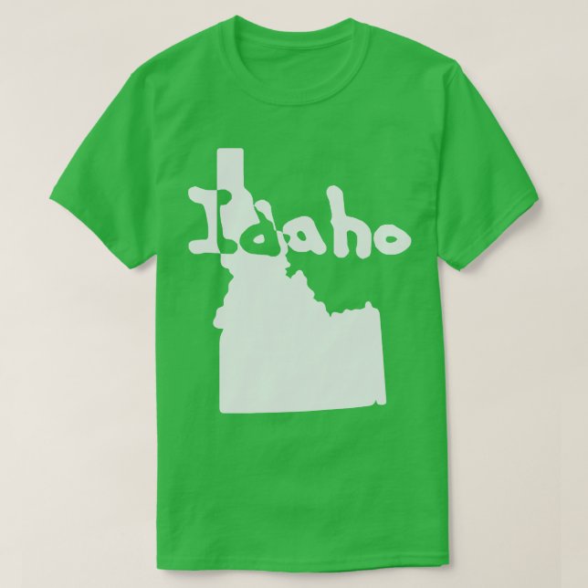 Camiseta Estado de Idaho (Diseño del anverso)