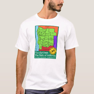 Camiseta Estado de Jefferson - el 51.o estado