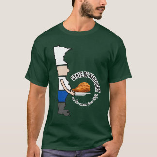 Camiseta Estado de Kentucky en el menú desde 1792