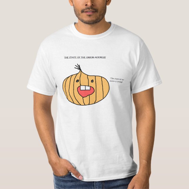 Camiseta Estado de la cebolla (Anverso)