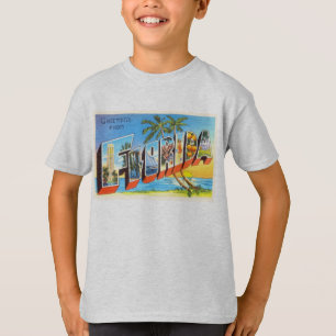 Camiseta Estado de la Florida de # recuerdo viejo del viaje