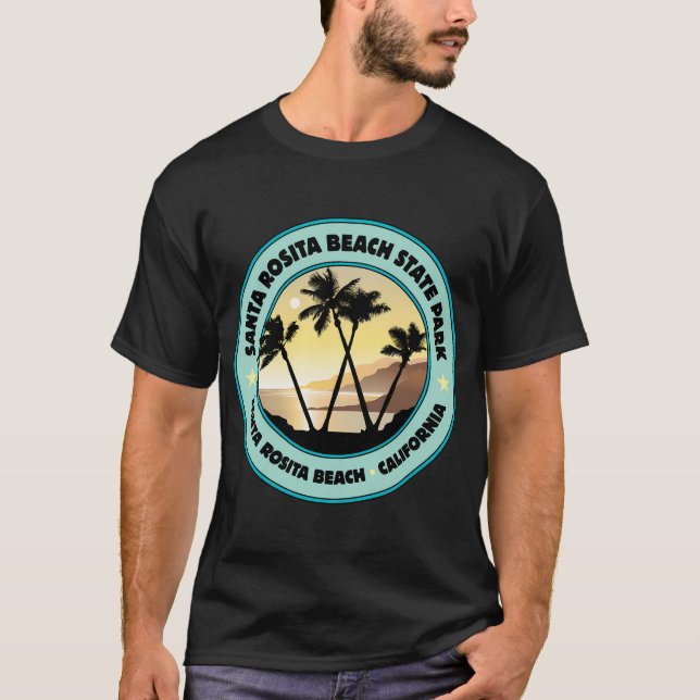 Camiseta Estado de la playa de Santa Rosita (Anverso)