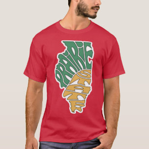 Camiseta Estado de la Pradera Illinois