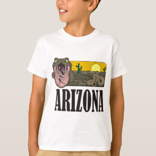 Camiseta Estado de la serpiente de Arizona los E.E.U.U.: