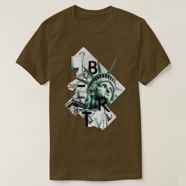 Camiseta Estado de libertad (Diseño del anverso)