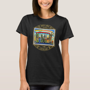 Camiseta Estado De Luisiana