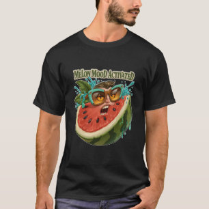 Camiseta Estado de Melón Activado Cara de Sandía Divertida