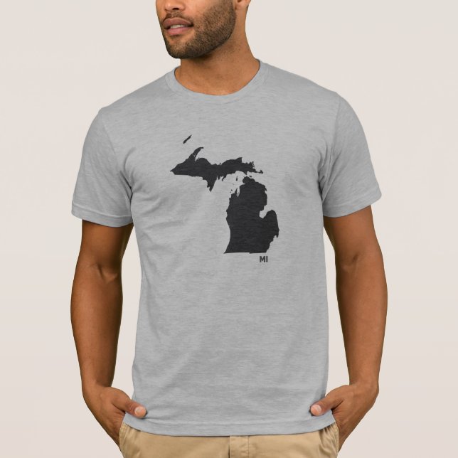 Camiseta Estado de Michigan (Anverso)
