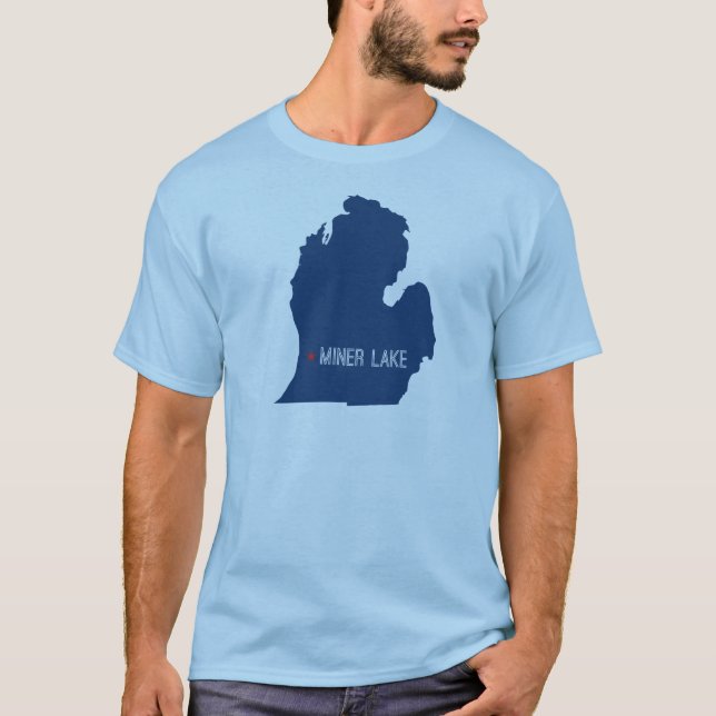 Camiseta Estado de Michigan (Anverso)