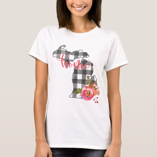 Camiseta Estado de Michigan (Anverso)