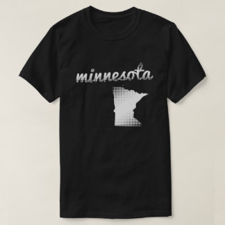 Camiseta Estado de Minnesota en blanco