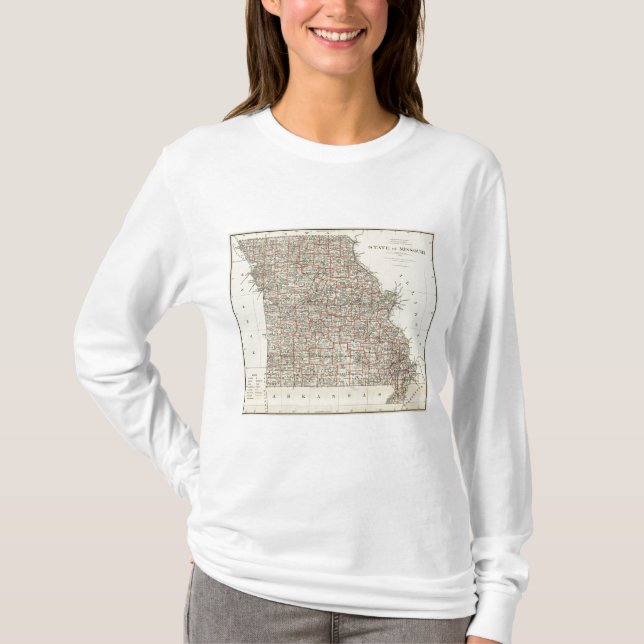Camiseta Estado de Missouri (Anverso)