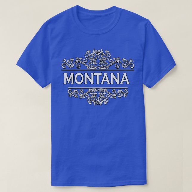Camiseta Estado de Montana (Diseño del anverso)